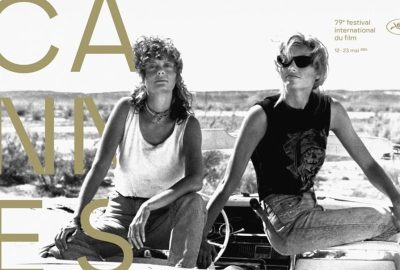 Detalhe do cartaz de "Thelma & Louise", do diretor Ridley Scott