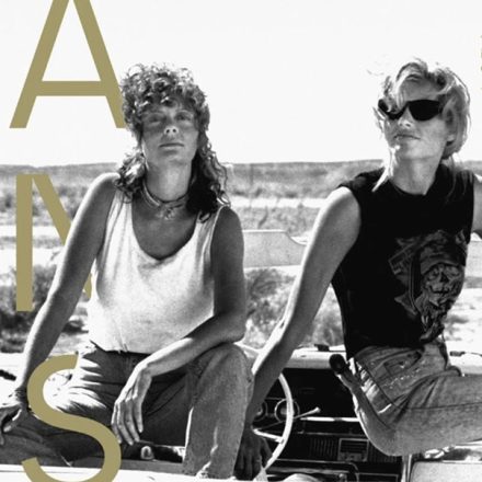 Detalhe do cartaz de "Thelma & Louise", do diretor Ridley Scott
