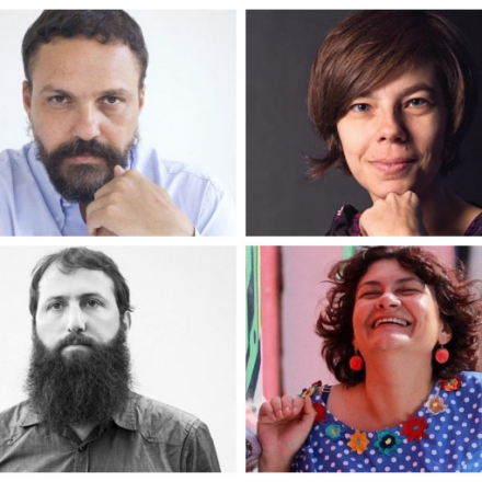 Paulo Scott, Veronicas Stigger, Julián Fuks e Cida Pedrosa participaram da 10ª temporada do Paiol Literário