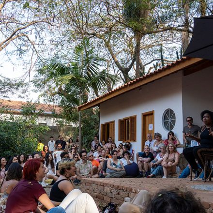 O evento Hilstianas acontece na Casa do Sol, no  Instituto Hilda Hilst