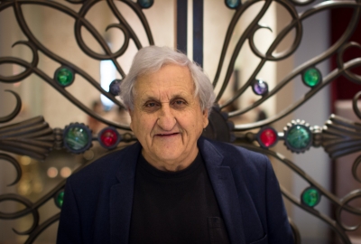 A. B. Yehoshua, autor de “O túnel”. Foto: Rafaela Fahn Schoffman