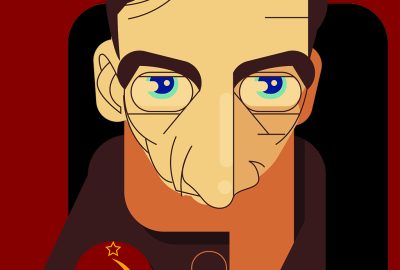 Ilustração: Andrei Platónov por Fabio Abreu