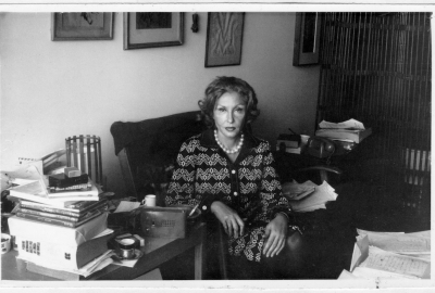 Clarice Lispector, autora de clássicos da literatura brasileira. Foto: Acervo IMS