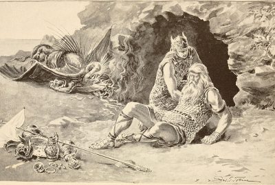 O herói do Norte, Siegfried, ampara Beowulf, herói dos anglo-saxões