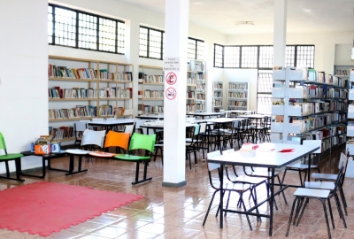 Biblioteca Comunitária da Fundação Helena Antipoff, em Ibirité (MG)