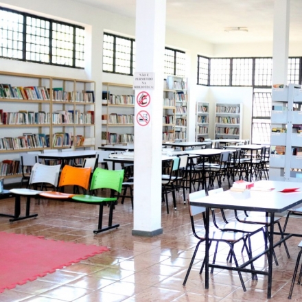 Biblioteca Comunitária da Fundação Helena Antipoff, em Ibirité (MG)