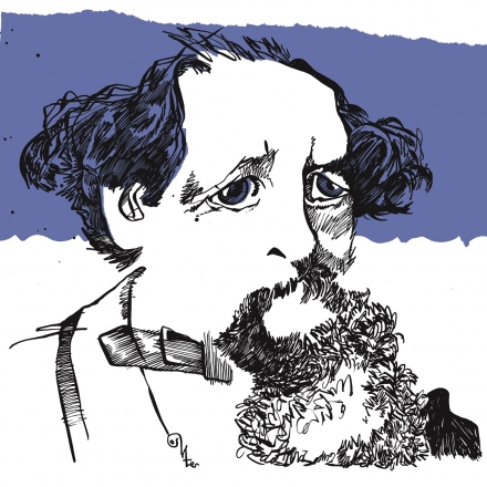 Ilustração: Charles Dickens Por Osvalter