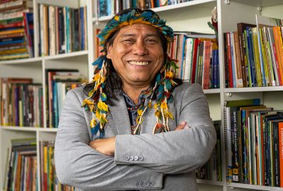 Daniel Munduruku, autor de "Fantasmas"