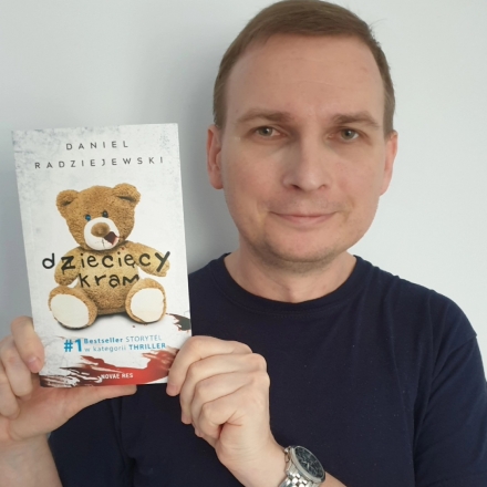 Daniel Radziejewski, autor de “Dziecięcy Kram”