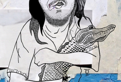 Ilustração: David Foster Wallace por Oliver Quinto