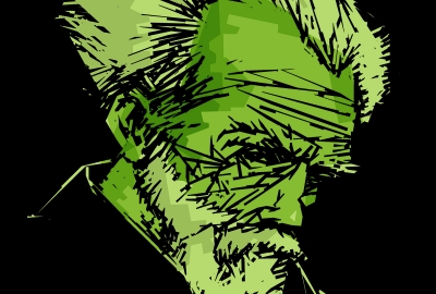 Ezra Pound por Fabio Abreu