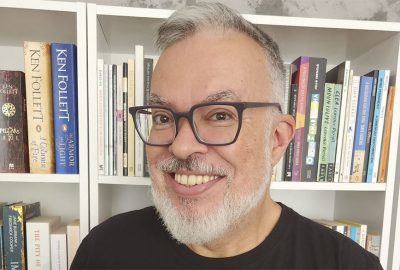 Fábio Fernandes, autor de "O torneio de sombras"