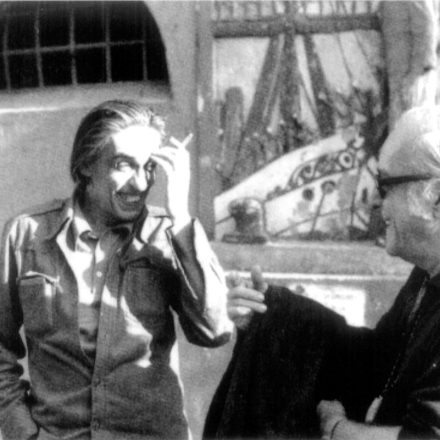 Ferreira Gullar e Vinicius de Moraes em Buenos Aires, em 1976.