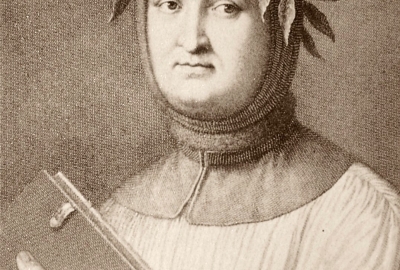 Francesco Petrarca, autor de "O templo absoluto de Eros"