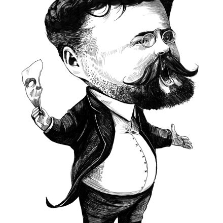 Gaston Leroux por Fabio Miraglia