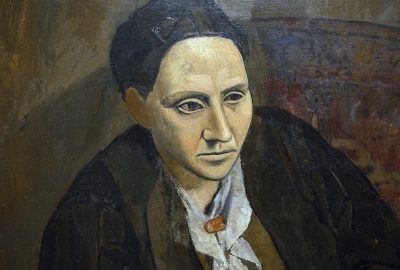 Gertrude Stein em pintura de Pablo Picasso