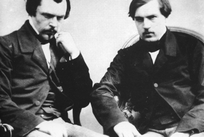 Os irmão Goncourt, autores de “Diário — Memórias da vida literária”