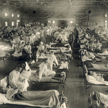 A gripe espanhola matou cerca de 50 milhões no mundo