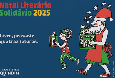Criado em 2019, o Natal Literário Solidário já beneficiou 2.200 crianças e jovens