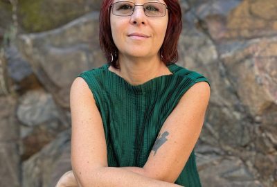 Ieda Magri, autora de "Xaxim" . Foto Keli Magri