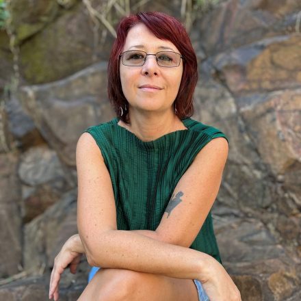 Ieda Magri, autora de "Xaxim" . Foto Keli Magri