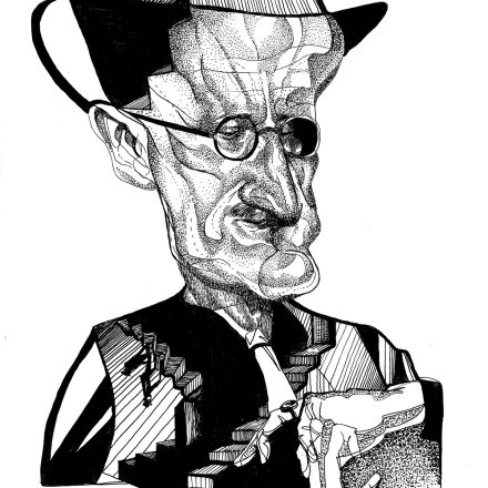 James Joyce por Robson Vilalba