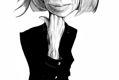 Ilustração: Joan Didion por Fabio Miraglia