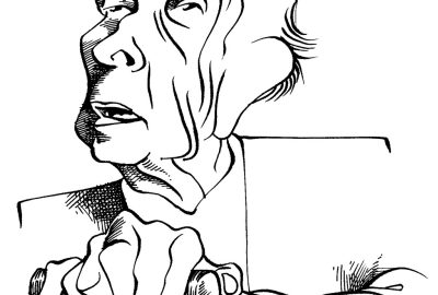 Jorge Luis Borges por Osvalter