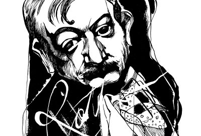 Ilustração: Joseph Roth por Osvalter