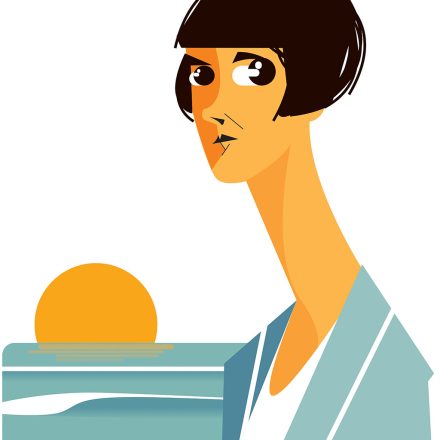 Katherine Mansfield por Fabio Abreu