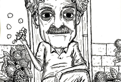 Kurt Vonnegut por Dê Almeida