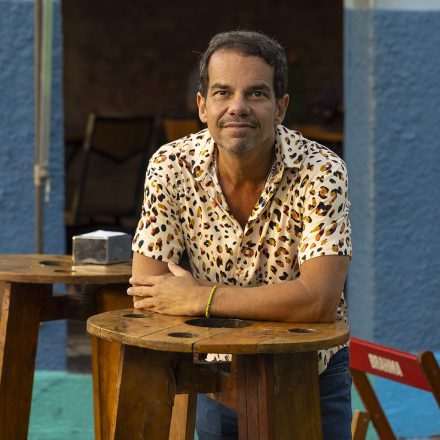 Marcelo Moutinho, autor de "Gentinha" Foto: Leo Aversa