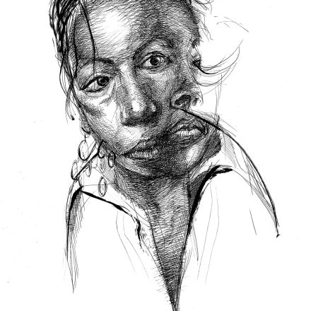 Marie NDiaye por Robson Vilalba