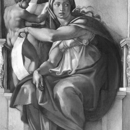 A Sibila de Délfica, Michelangelo (1509)