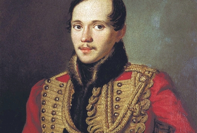 O poeta russo Mikhail Liérmontov