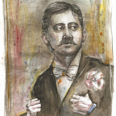 Marcel Proust por Robson Vilalba