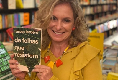 Raïssa Lettiére, autora de “De folhas que resistem”