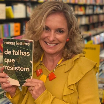 Raïssa Lettiére, autora de “De folhas que resistem”