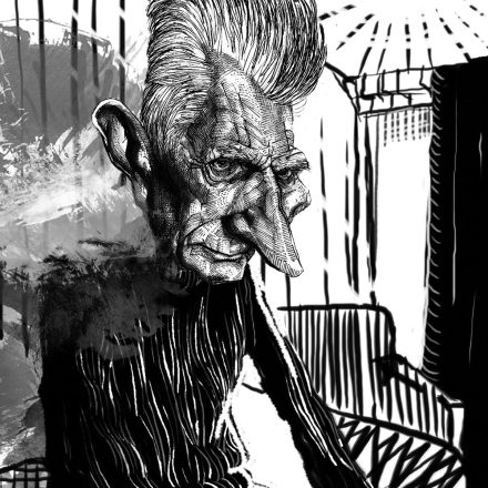 Samuel Beckett por Robson Vilalba