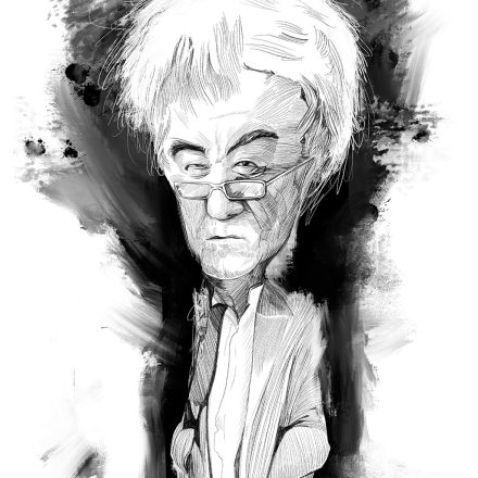 Seamus Heaney por Fabio Miraglia