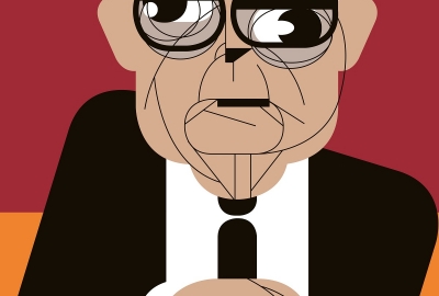 Theodor Adorno por Fábio Abreu