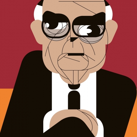 Theodor Adorno por Fábio Abreu