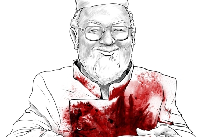 Ilustração: Thomas Harris por Ramon Muniz