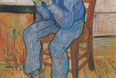 Ilustração: Velho Triste (No Portão da Eternidade), de Van Gogh