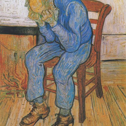 Ilustração: Velho Triste (No Portão da Eternidade), de Van Gogh