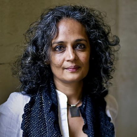 Indian writer and political activist Arundhati Roy