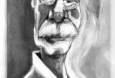 W. G. Sebald por Ramon Muniz