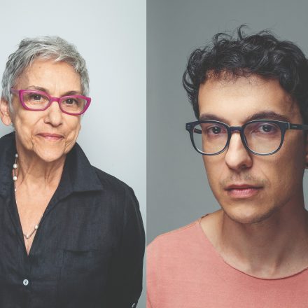 Nina Virgínia e Paulo Sérgio de Souza Jr, autores de "A língua materna"