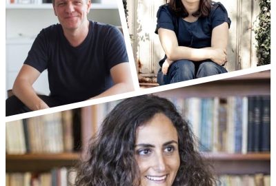 Os autores Luís Henrique Pellanda, Ana Martins Marques e Tatiana Salem Levy, que estão entre os finalistas do Prêmio Jabuti 2022