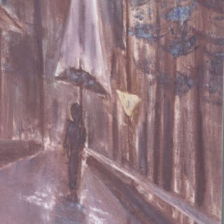 Detalhe da capa do livro de contos "Janaína queria morrer"